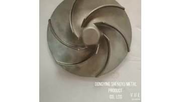 steel casting impeller parts