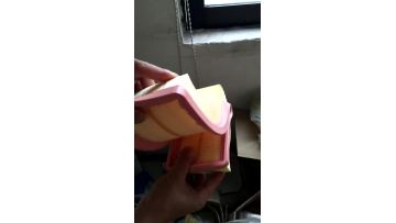 air filter spine glue