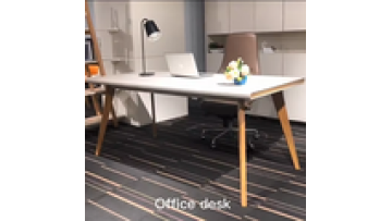 Modern Fashion Simple European Solid Wood Executive Manager Desk1