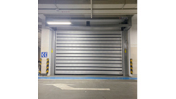 Radar High Speed Rolling Up Shutter Door Fast Spiral Warehouse Door1