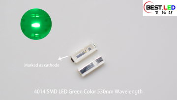 4014 SMD LED Green Color 530nm Wavelength