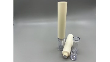 clear lip balm tube with hard nozzle