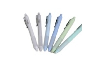 Hot Selling 12pcs LuminoMei Business Office School Pens Retractable 0.5mm Blue Glitter Gel Pen Set Plastic Custom Logo Wholesale1