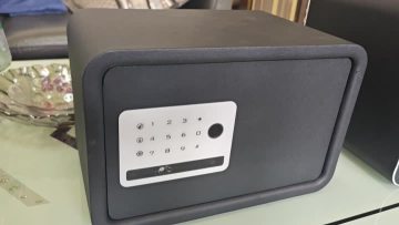 New Arrival! Auto‑Open Fingerprint Safe | Deep‑Drawn Rounded‑Corner Safe Cabinet