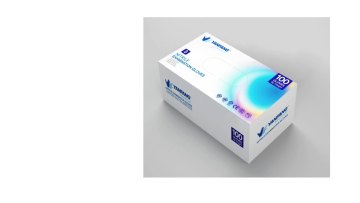 Non Powdered Blue Medical Examination Non-Sterile Tka Nitrile Gloves1