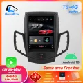 32G ROM Vertical screen android 10.0 car gps multimedia video radio player in dash for ford fiesta 2009-2016 years car navigaton