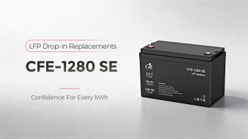 CFE-1280SE 12.8V 100Ah LFP Drop-in Replacements