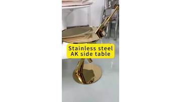 Stainless steel AK side table