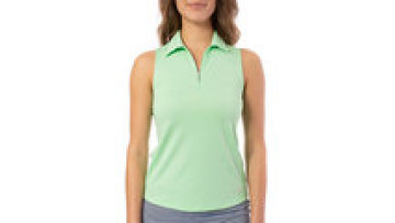 Golf Wear Custom Women Stretchy Anti Pilling Top T Shirt Women's Polo Shirts1