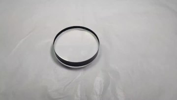 edge-blackened achromatic lens