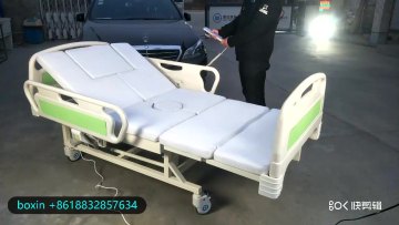 HomeCare Hospital Medical Bed With Toilet Folding Electric Column ICU Bed With Scale Hospital Equipment List1