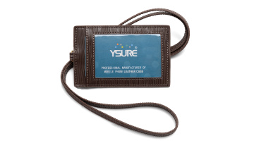 Brown Ripple Cardholder