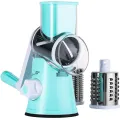 Manual Vegetable Cutter Slicer Kitchen Accessories Multifunctional Round Mandoline Slicer Potato Cheese Kitchen Tool