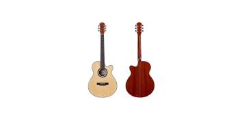 Tayste TS220 A Barrel Acoustic Folk Guitar