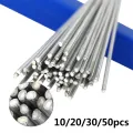 10/20/30/50pcs 1.6mm/2mm*50cm Low Temperature Aluminum Welding Wire Instead Of WE53 Copper And Aluminum Rod No Aluminum Powder