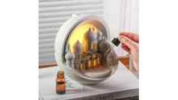 Mocha Auditorium Aromatherapy Light - Wedding and Birthday Gift for Bedside Ambiance1