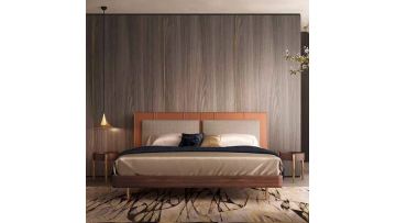 Dresden Leathered Upholstered Bed