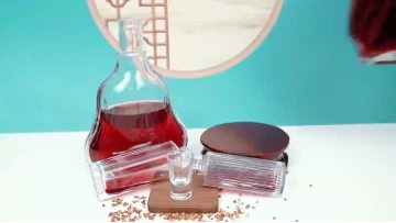 High quality cheap liquor glass bottle manufacturer
