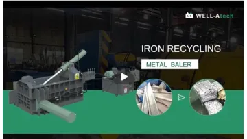 Best Quality Metal Press Hydraulic Baler Machine Scrap Metal Aluminum Cans Waste Car Shell for Recycling1