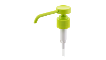 Custom 28/410 Green Ribbed 3cc Up-Down Lock Lotion Pump