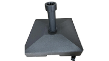 Professional 16L square Water Base with Plastic Outdoor Umbrella Holder1