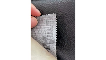 Artificial Leather with Black Texture: Eye-Catching Premium Faux Leather for Bags & Upholstery