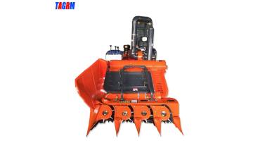 4LBZ-110 half-feed rice combine harvester