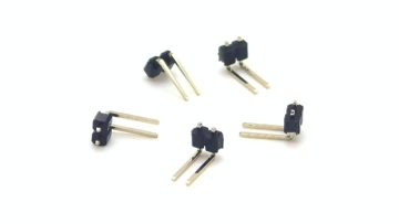 2.0mm Pin header Single Row Right Angle H2.0mm PC5.75 2P