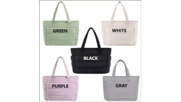 Insulated Puffer Tote Bag