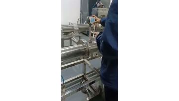 In the production of welded vortex flowmeter