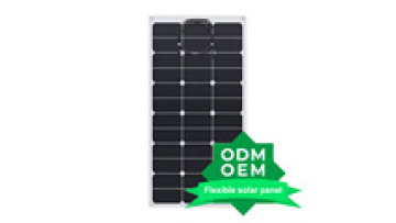 OEM Size Portable Solar Panel 100 Watt ETFE Sunpower 12V 50W 120W 150W 200W Semi Flexible Solar Panel for Boats1