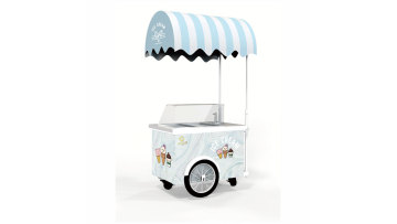 Ice Mobile Food Truck Electric Food Three-Wheel Refrigerator Generator'S Centerpiece Cream Food Ice Cream Trucks For Sale1