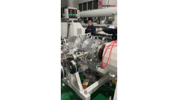 75-200 PE 3 layer ABC structure pipe manufacture p