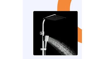 Pulse Setting Shower Head Set - DL-14001CP