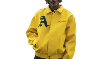 High Street Yellow Men Puffer Waterproof Hip Hop Bomber Jacket Winter Jackets Custom Logo1