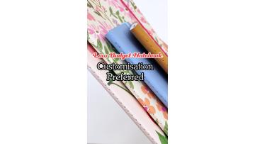Sewn binding notebook customization preferred