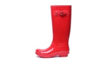 Wholesale fashion manufacturer Wellington waterproof gumboot pvc rain boots for women1