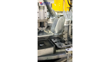 Production of heavy-duty castor brackets