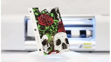3D Relief Back Sticker