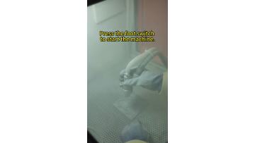 mold sandblasting machine