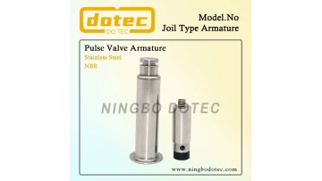 J pulse valve armature