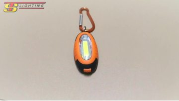 Wholesale price COB mini LED flashlight key chain light with magnet1