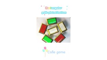 high quality gold button