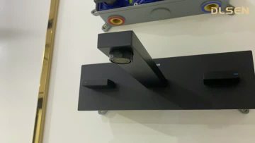Wall Double Handle Basin Faucet