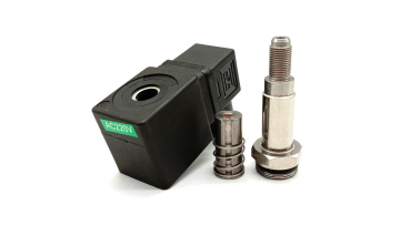 DZ06 220VAC 9W Coffee Machine 3 Way Solenoid Valve Coil With Armature