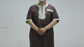 Newest Arabic Clothing Men Wear khamis thobe thawb mens thawb1