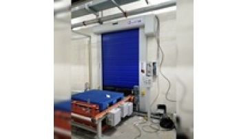 High Quality Philippines Anti-Collision High Speed Roll Up Auto Fast Doors Industrial/Cold Room Rapid Door1