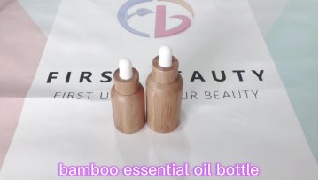 Eco-friendly Bamboo Dropper Bottle 