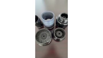 Air suspension strut mount