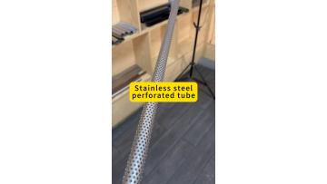 Stainless steel pipe slotting